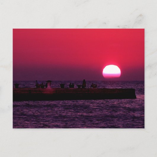 trieste molo audace briefkaart (Voorkant)