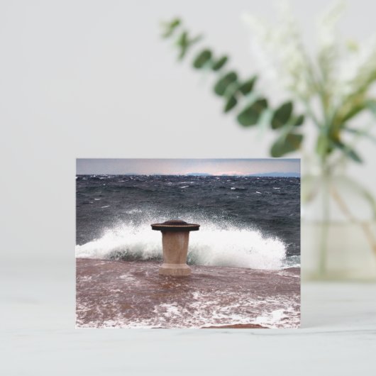 trieste molo audace briefkaart (Staand voorkant)