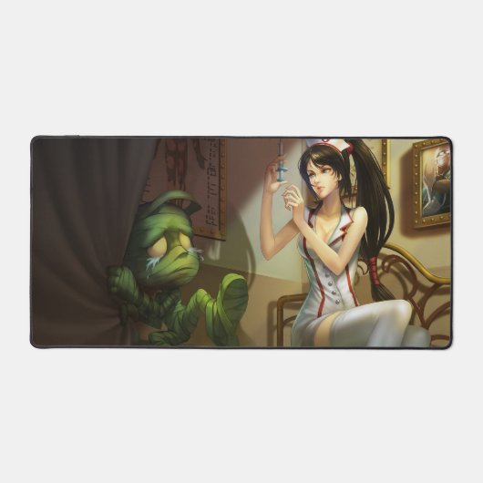 Trieste Mummy Gaming Deskmat |  bureaumat (Voorkant)