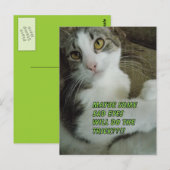 trieste ogen Briefkaart (Voorkant / Achterkant)