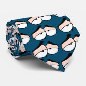 Trieste ogen cartoon stropdas (Opgerold)