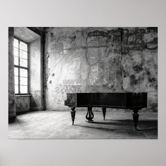Trieste piano poster (Voorkant)