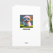 Trieste Puppy Denken aan jou Kaart (Achterkant)