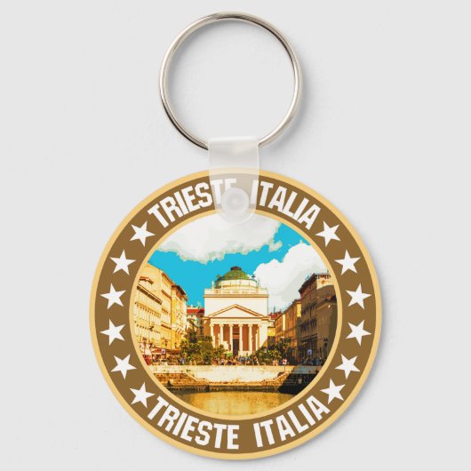 Trieste Sleutelhanger (Achterkant)