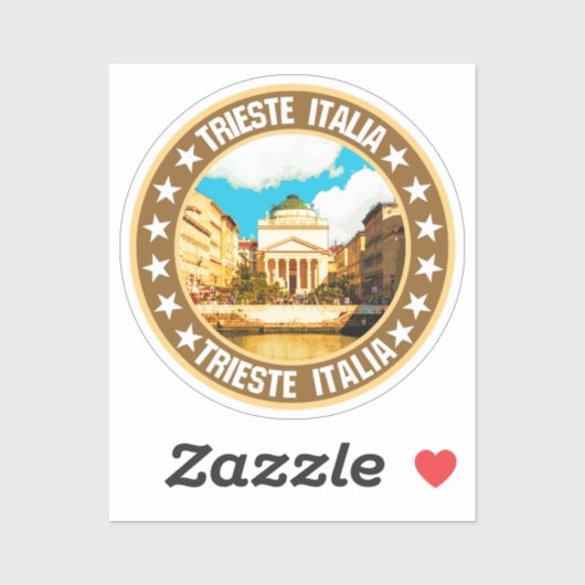 Trieste Sticker (Vel)