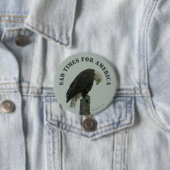 Trieste tijden voor Amerika - Ronde Button 7,6 Cm (In situ)