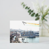 trieste tricolori briefkaart (Staand voorkant)