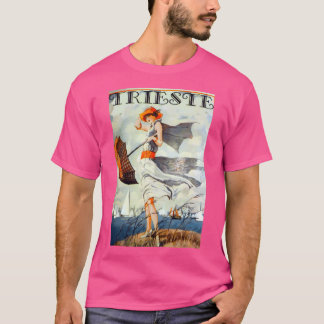 Trieste Vintage Travel Poster T-shirt