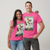 Trieste Vintage Travel Poster T-shirt (Unisex)