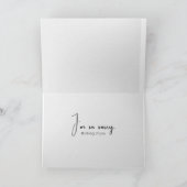 Trieste zonnebloem kaart (Binnen)