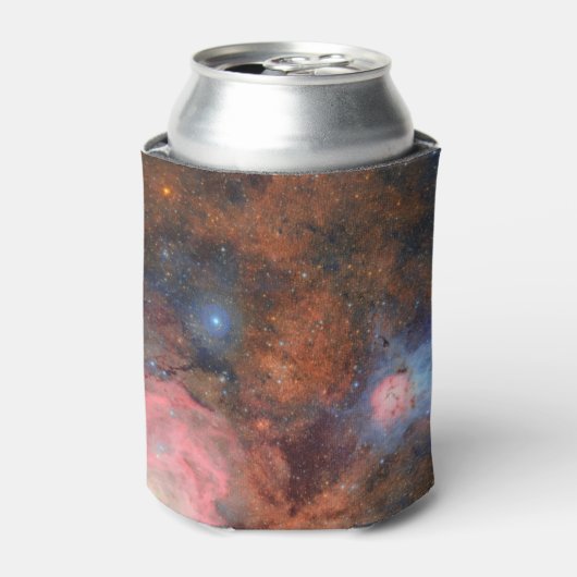 Trifid and Lagoon Nebulae Blikjeskoeler (Blikje Voorkant)