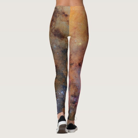 Trifid and Lagoon Nebulae Leggings (Achterkant)