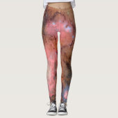Trifid and Lagoon Nebulae Leggings (Voorkant)