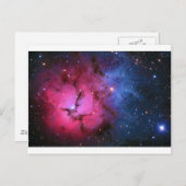 Trifid Emission Reflection Nebula M20 NGC 6514 Briefkaart (Voorkant / Achterkant)