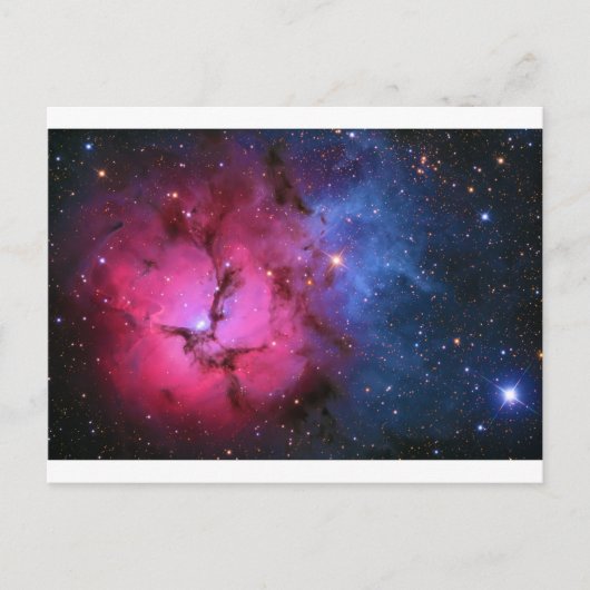Trifid Emission Reflection Nebula M20 NGC 6514 Briefkaart (Voorkant)