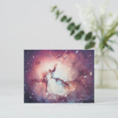 Trifid Nebula Briefkaart (Staand voorkant)