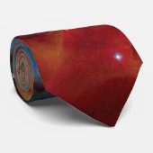 Trifid Nebula Colorful Hubble Buitenspatie Foto Stropdas (Opgerold)