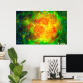 Trifid Nebula Poster (Thuiskantoor)