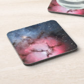 Trifid Nebula Space Astronomie Drankjes Onderzetter (Linkerzijde)