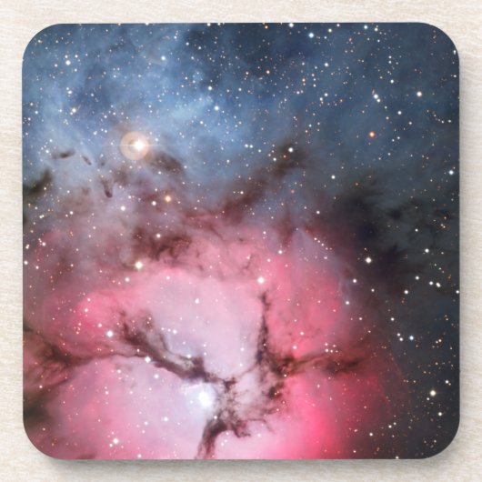 Trifid Nebula Space Astronomie Drankjes Onderzetter (Voorkant)