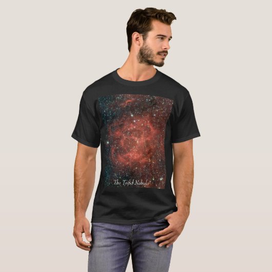 Trifid Nebula T-shirt (Voorkant volledig)
