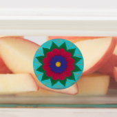 Triflor bloem sticker blad (Aangebracht)