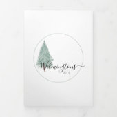 Trifold 3 Foto Waterverf Kaart (Cover)