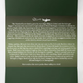 Trifold Letter Fold Invitation Drieluik Uitnodiging (Binnenkant midden)