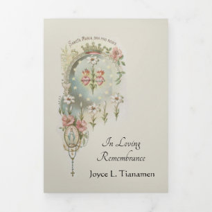 TRIFOLD V (RGIN MARY KAART