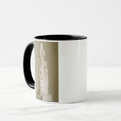 Triform Herm van Hecate, marmer sculptuur, attisch Mok (Voorkant links)