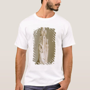 Triform Herm van Hecate, marmer sculptuur, attisch T-shirt