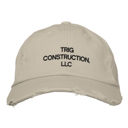 Trig Construction, LLC Pet (Voorkant)