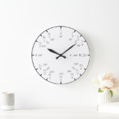 Trig Math Clock Grote Klok (Huis)
