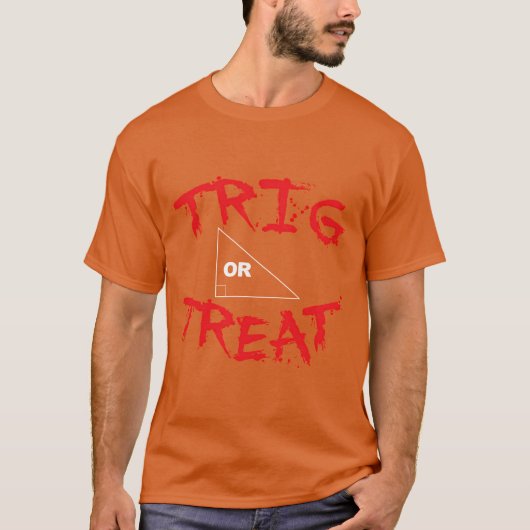 Trig Orreat Halloween Wiskunde Pun boy T-shirt (Voorkant)