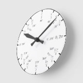Trig Wiskunde Clock Ronde Klok (Hoek)