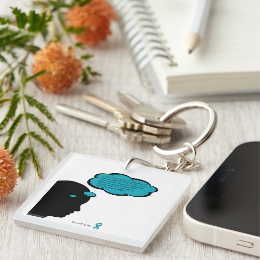 Trigeminal Neuralgia and Facial Pain Disorders Sleutelhanger (Voorkant Rechts)