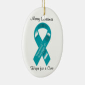 Trigeminal Neuralgia Hope for a Cure Ornament (Rechts)