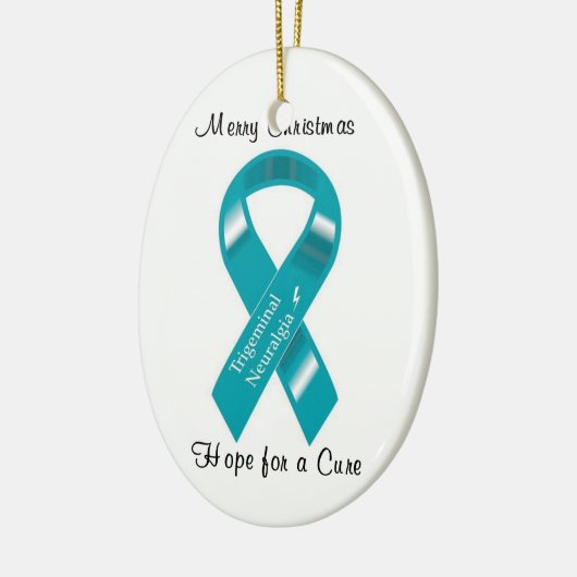 Trigeminal Neuralgia Hope for a Cure Ornament (Links)