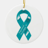Trigeminale Neuralgia awareness lint ornament. Keramisch Ornament (Voorkant)