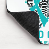 Trigeminale Neuralgia Awareness Month Ribbon Gifts Muismat (Hoek)