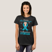 Trigeminale Neuralgia Awareness Month Ribbon Gifts T-shirt (Voorkant volledig)