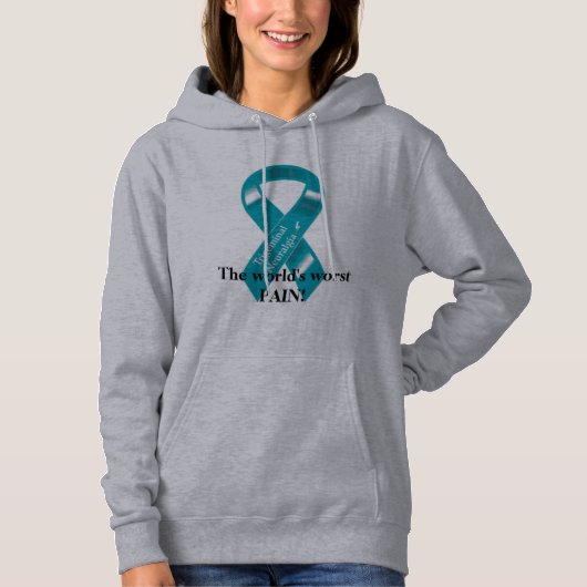 Trigeminale Neuralgia Fighter! Hoodie (Voorkant)