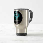 Trigeminale Neuralgia Travel Mug Reisbeker (Voorkant rechts)