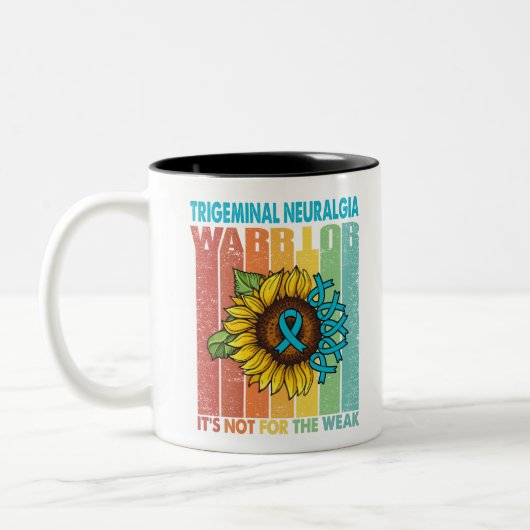 Trigeminale Neuralgie Aankomst Het is niet voor de Tweekleurige Koffiemok (Links)