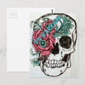 Trigeminale Neuralgie Bewustheid Briefkaart (Voorkant / Achterkant)