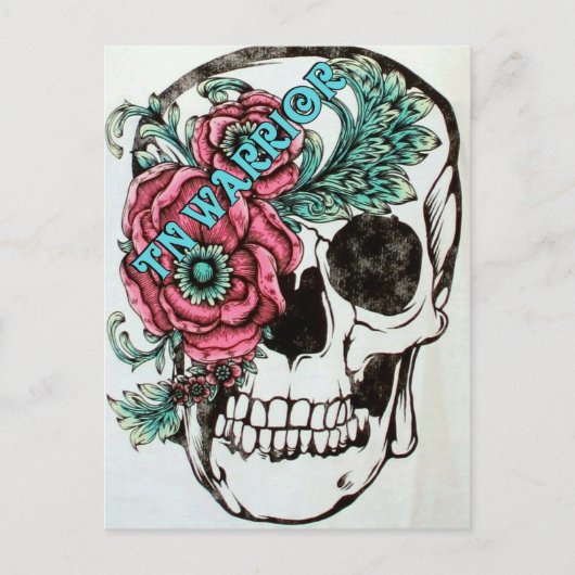 Trigeminale Neuralgie Bewustheid Briefkaart (Voorkant)