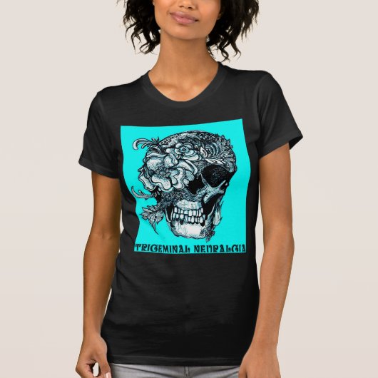 Trigeminale Neuralgie Bewustheid T-shirt (Voorkant)
