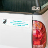 Trigeminale Neuralgie-bumpersticker Bumpersticker (Op Truck)