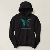 Trigeminale Neuralgie Ik ben Storm Hoodie (Design voorkant)