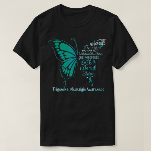 Trigeminale Neuralgie Ik ben Storm T-shirt (Design voorkant)